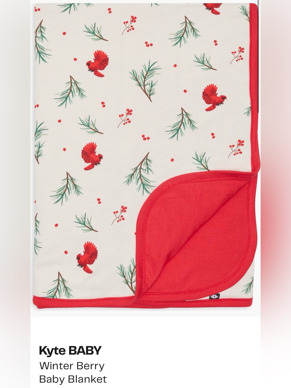 Kyte BABY Winter Berry Baby Blanket